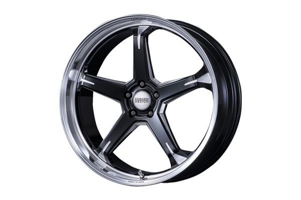 M'z SPEED FORGED DESIGN 888 20&times;8.5J PCD114.3 5H +36 マシニング/ブラック 20インチ 鍛造1ピースアルミホイール 1本 ※北海道は送料2000円(税別)、沖縄・離島は要確認 ※個人宅不可｜オートクラフト 66,550円