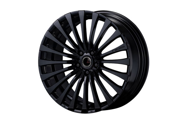 M'z SPEED Julia 666 MONOBLOCK 20×8.5J PCD114.3 5H +35 ブラック 20インチ 鋳造1ピースアルミホイール 1本 ※北海道は送料2000円(税別)、沖縄・離島は要確認 ※個人宅不可