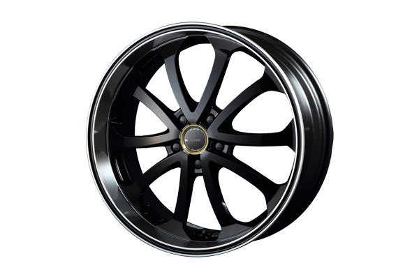 M'z SPEED juno Babel 22×9.0J PCD114.3 5H +48 ポリッシュ/ブラック 22インチ 鋳造1ピースアルミホイール 1本 ※北海道は送料2000円(税別)、沖縄・離島は要確認 ※個人宅不可 42,864円
