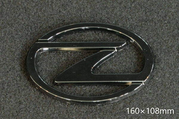M'z SPEED エンブレム EXCLUSIVE ZEUS Zマーク 160×108mm ※北海道は送料2000円(税別)、沖縄・離島は要確認|オートクラフト