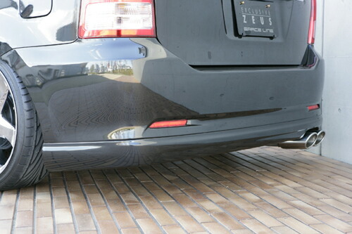 M'z SPEED リアアンダースポイラー 未塗装 FRP ウィッシュ ANE10G ANE11W ZNE10G ZNE14G H17.9～H21.3 MC後 グレースライン 3031