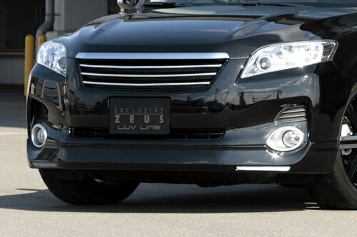 M'z SPEED フロントハーフスポイラー 未塗装 FRP ヴァンガード ACA33W ACA38W H19.8～H22.1 240S MC前 ラヴライン 2211