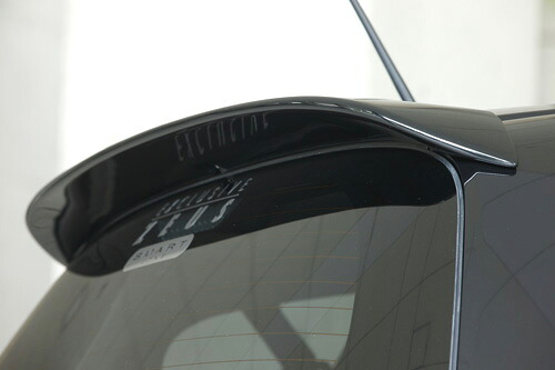 M'z SPEED リアウイング クリスタルブラックパール (NH731P) FRP フィット GE6 GE7 GE8 GE9 H19.10～H22.9 MC前 スマートライン 5371