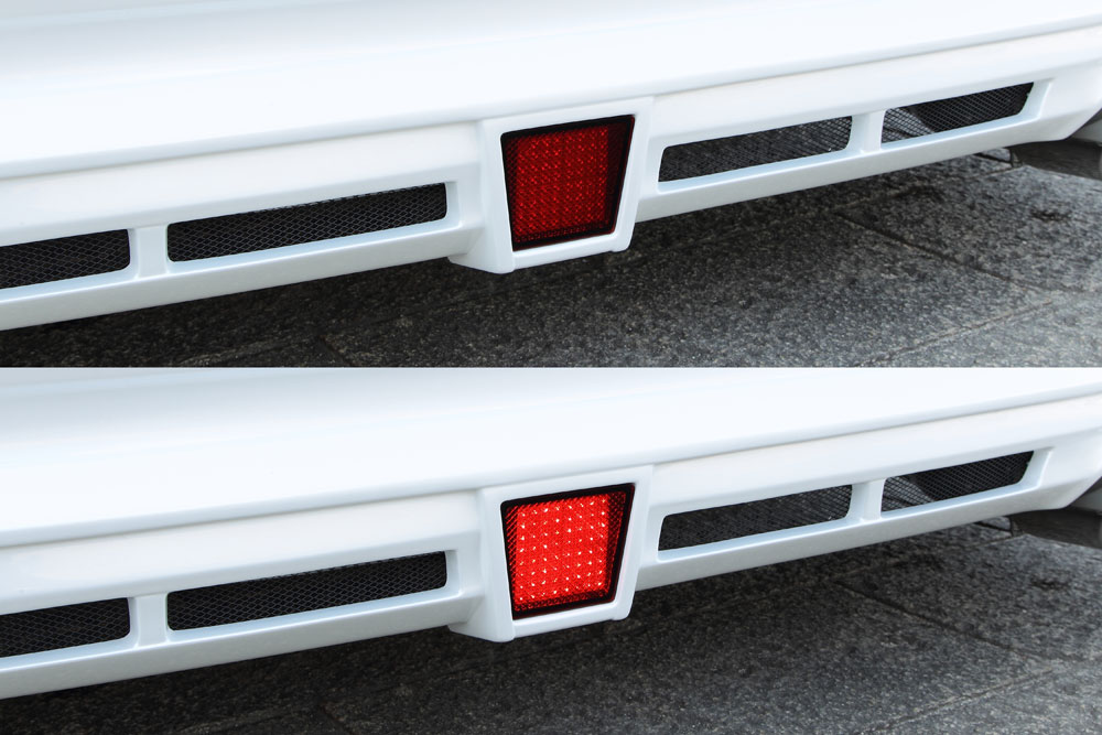 M'z SPEED LEDバックフォグランプキット Bタイプ エスティマ ACR50W ACR55W GSR50W GSR55W H20.12～H24.4 アエラス 純正リアフォグランプ付車除く グレースライン 3062