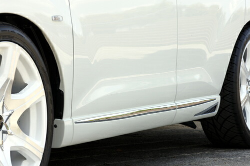 M'z SPEED サイドステップ 未塗装 FRP ムラーノ PNZ51 TNZ51 TZ51 H20.9～H23.2 ラヴライン 2302
