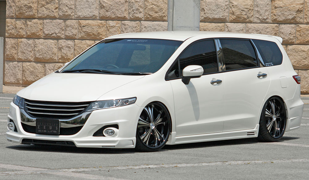 M'z SPEED 4点キット 未塗装 FRP オデッセイ RB3 RB4 H20.11～H25.10 エグゼライン 4093