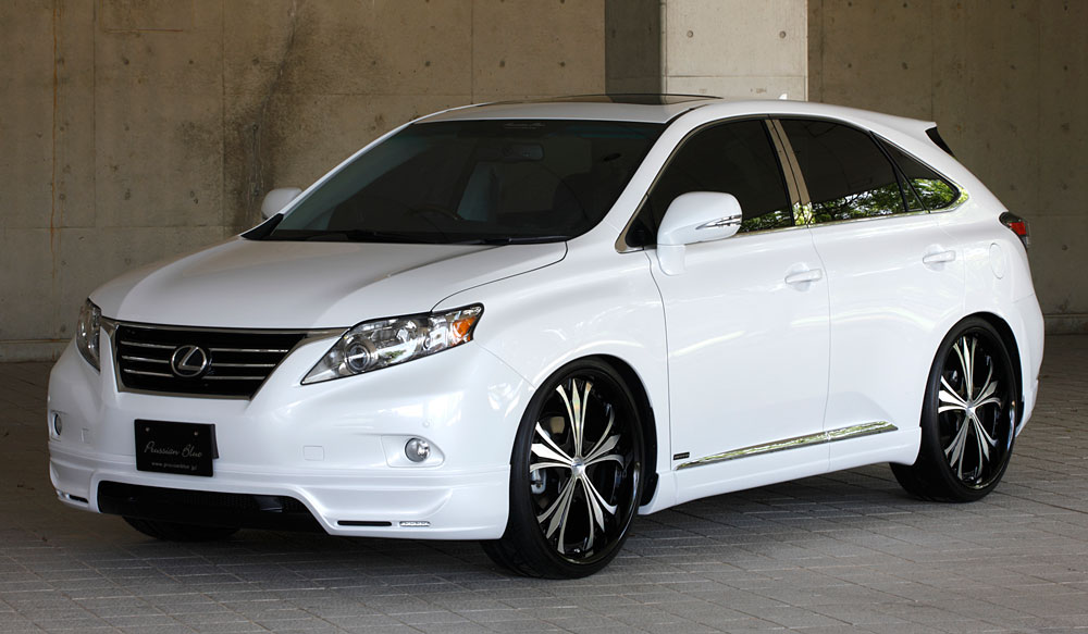 M'z SPEED 4点キット 未塗装 FRP レクサス RX350 GGL10W GGL15W GGL16W H21.1～H24.3 MC前 ラヴライン 2331｜オートクラフト