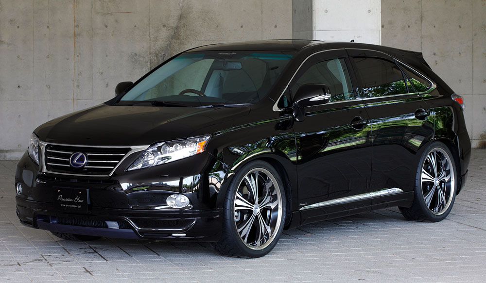 M'z SPEED 4点キット 未塗装 FRP レクサス RX450h GYL10W GYL15W GYL16W H21.4～H24.3 MC前 ラヴライン 2331