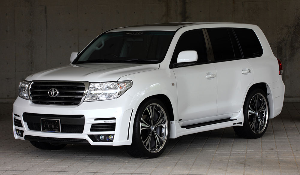 M'z SPEED 5点キット 未塗装 FRP ランドクルーザー URJ202W H21.4~H23.12 ZX/GX除く ラヴライン 2311|オートクラフト