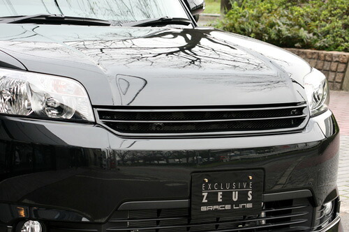 M'z SPEED フロントグリル 未塗装 FRP カローラルミオン NZE151N ZRE152N ZRE154N H21.12～H27.12 MC後 グレースライン 3111｜オートクラフト