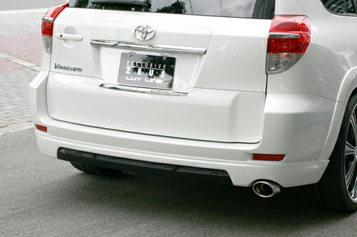 M'z SPEED リアアンダースポイラー 未塗装 FRP ヴァンガード ACA33W ACA38W H22.2～H25.11 240S Sパッケージ MC後 ラヴライン 2212
