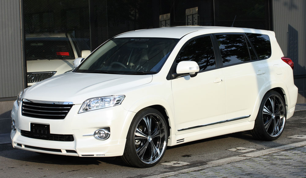 M'z SPEED 4点キット 未塗装 FRP ヴァンガード ACA33W ACA38W H22.2~H25.11 240S Sパッケージ MC後 ラヴライン 2212