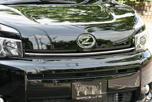 M'z SPEED フロントグリル 未塗装 FRP ヴォクシー ZRR70G ZRR75G H22.4～H25.12 V/X/トランス-X MC後 グレースライン 3052