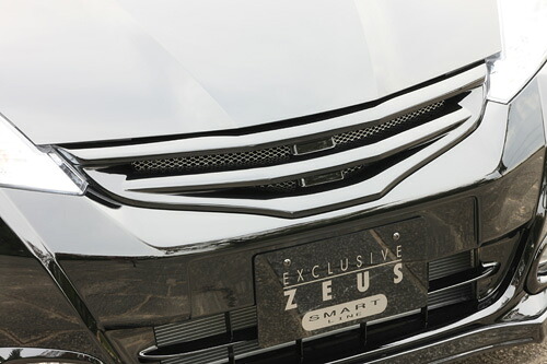 M'z SPEED フロントグリル 未塗装 FRP フィットハイブリッド GP1 H22.10～H25.8 MC後 スマートライン 5371