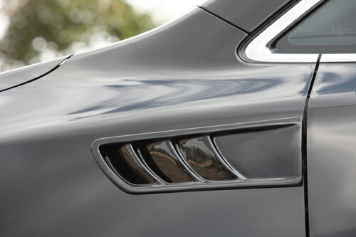 M'z SPEED フェンダーダクト 未塗装 FRP エルグランド PE52 PNE52 TE52 TNE52 H22.8～H26.3 MC前 エグゼライン 4082