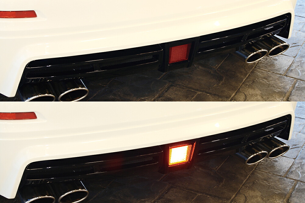 M'z SPEED LEDバックフォグランプキット Dタイプ ジューク F15 NF15 YF15 H22.6～H26.6 MC前 純正リアフォグランプ付車除く ラヴライン 2271