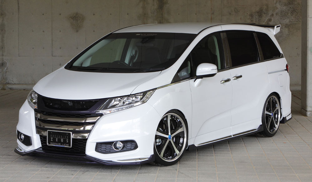 M'z SPEED 3点キット 塗り分け塗装 (NH788P/RP47P) FRP オデッセイハイブリッド RC4 H28.2～H29.10 アブソルート含む MC前 グレースライン 3093｜オートクラフト