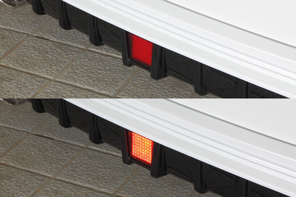 M'z SPEED LEDバックフォグランプキット Bタイプ ノア ZWR80W H28.1~H29.7 ハイブリッドSi MC前 グレースライン 3173