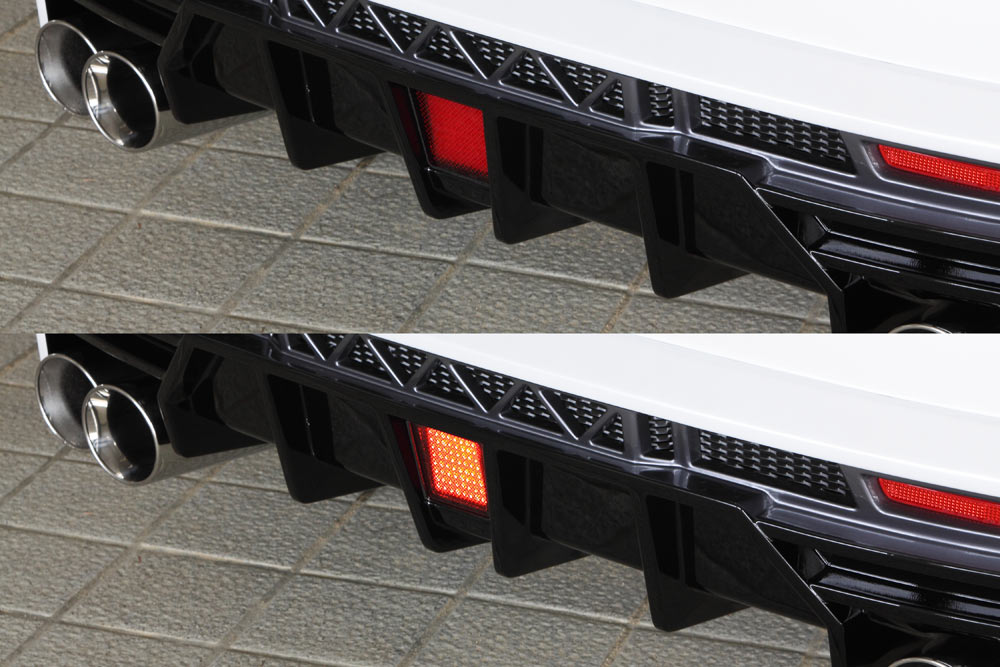 M'z SPEED LEDバックフォグランプキット Bタイプ レクサス NX200t AGZ10 AGZ15 H26.7~H29.8 純正リアフォグランプ付車除く ラヴライン 2361|オートクラフト