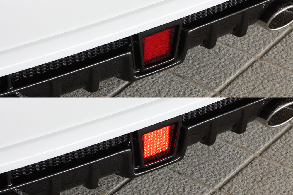 M'z SPEED LEDバックフォグランプキット Bタイプ プリウスα ZVW40W ZVW41W H26.11～R3.3 MC後 グラマラスライン 1381