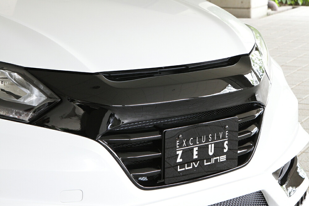 M'z SPEED フロントグリル 未塗装 FRP ヴェゼル RU1 RU2 RU3 RU4 H25.12～H30.1 ホンダセンシング/ACC/CMBS装着車除く ラヴライン 2371