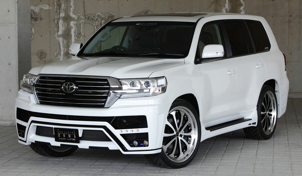 M'z SPEED 5点キット 未塗装 FRP ランドクルーザー URJ202W H27.8～R3.7 ラヴライン 2311