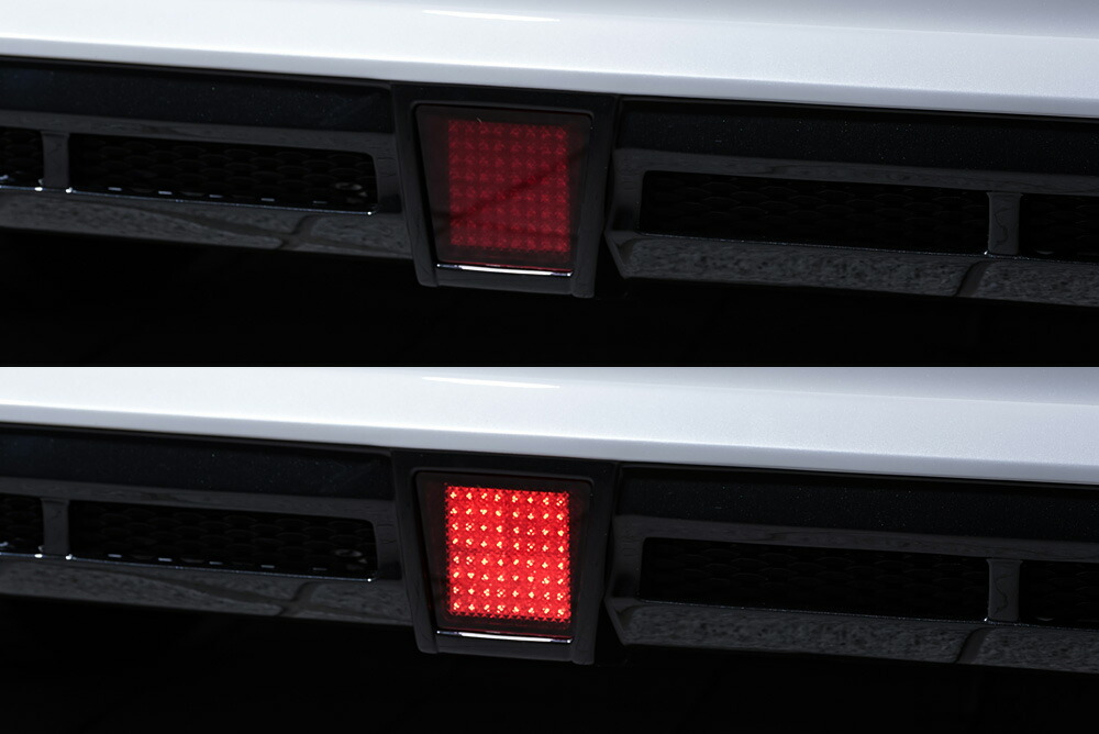 M'z SPEED LEDバックフォグランプキット Bタイプ エスティマ ACR50W ACR55W H28.6～R1.11 アエラス 純正リアフォグランプ付車除く グレースライン 3062｜オートクラフト