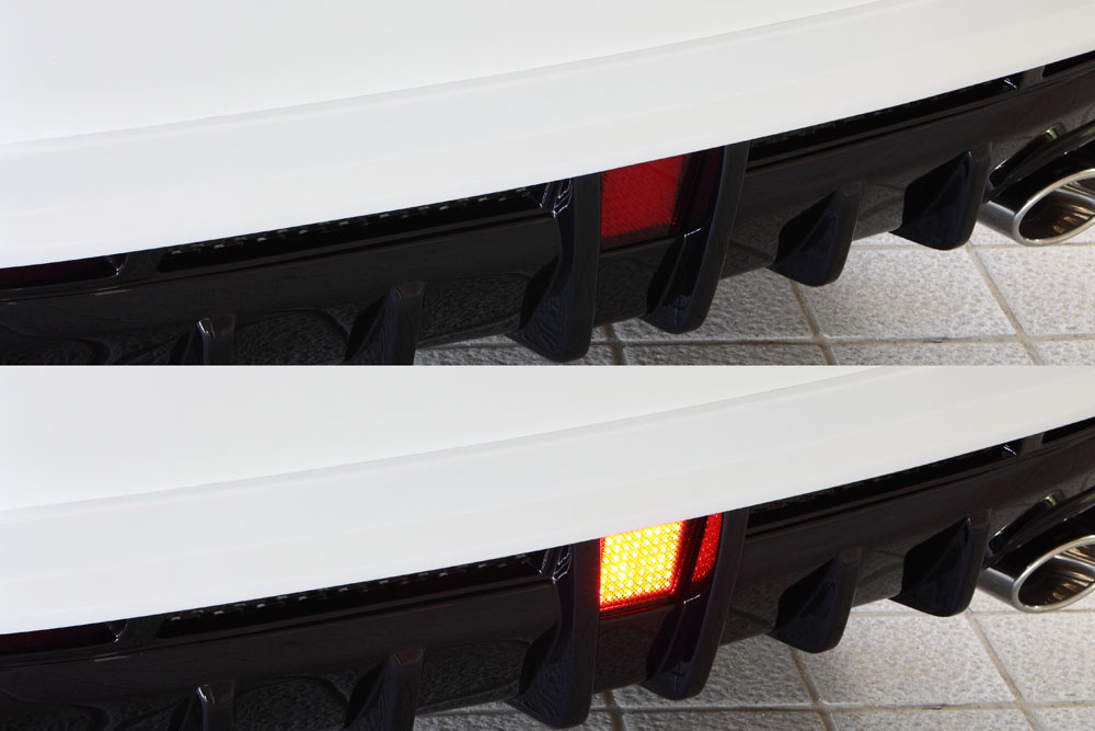 M'z SPEED LEDバックフォグランプキット Bタイプ ハリアー ASU60W ASU65W ZSU60W ZSU65W H29.6~R2.5 MC後 純正リアフォグランプ付車除く ラヴライン 2293|オートクラフト