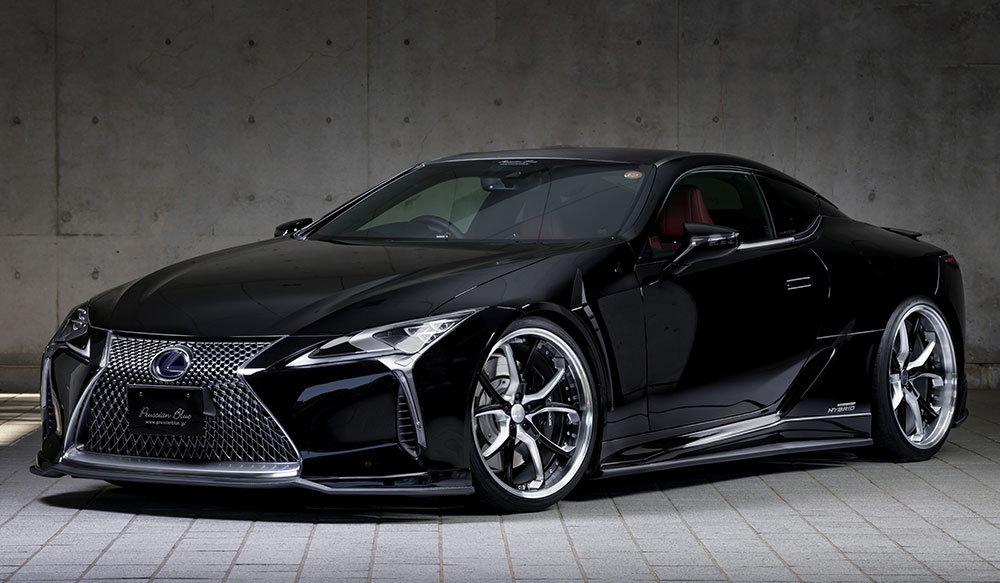 M'z SPEED 3点キット 未塗装 FRP レクサス LC500h GWZ100 H29.4~ プルシアンブルー 6561|オートクラフト