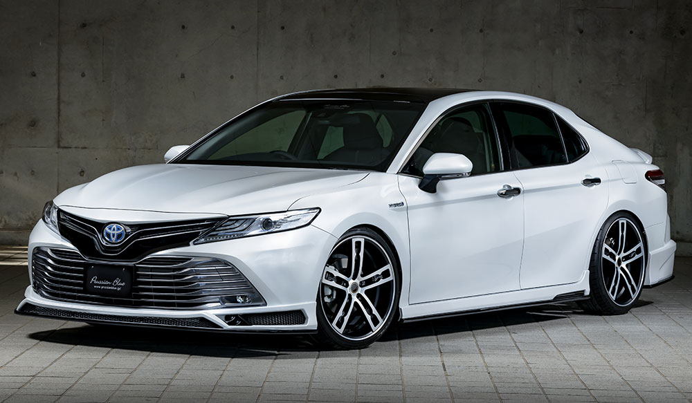 M'z SPEED 4点キット 未塗装 FRP カムリ AXVH70 H29.7~R3.1 G/X プルシアンブルー 6551|オートクラフト