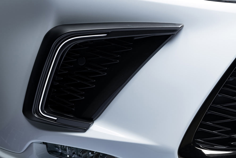 M'z SPEED デイライトキット マットブラック FRP レクサス NX300h AYZ10 AYZ15 H29.9～R3.10 Fスポーツ ラヴライン 2361