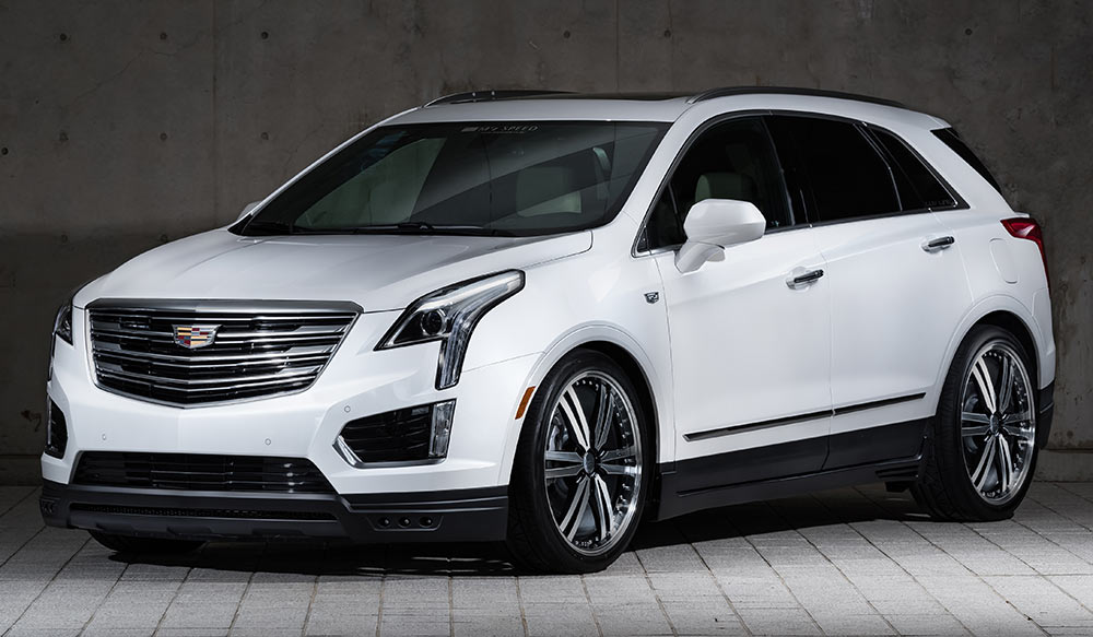 M'z SPEED 4点キット 未塗装 FRP キャデラック XT5クロスオーバー C1UL H29.10～R1 ラグジュアリー ラヴライン 2252