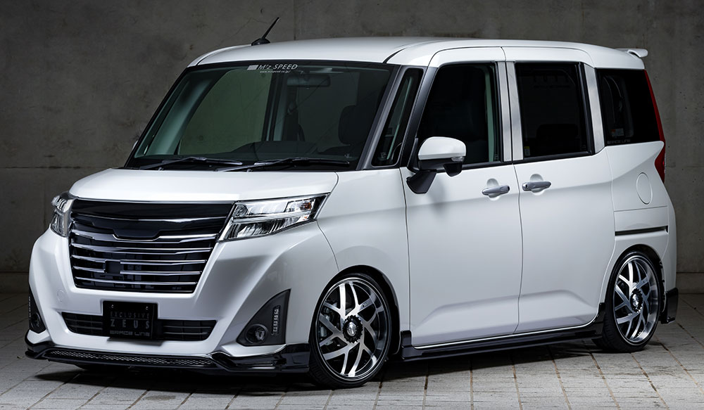 M'z SPEED 4点キット 未塗装 FRP ルーミー M900A H28.11~R2.8 グレースライン 3241