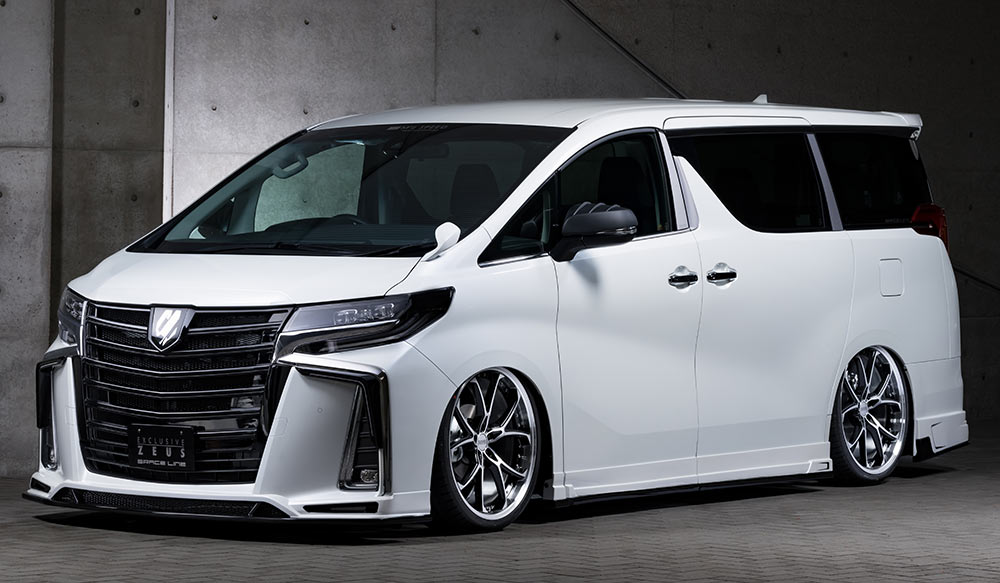 M'z SPEED 4点キット ホワイトパールクリスタルシャイン (070) FRP アルファード AGH30W AGH35W GGH30W GGH35W H30.1~R5.5 S/SC MC後 グレースライン 3023|オートクラフト