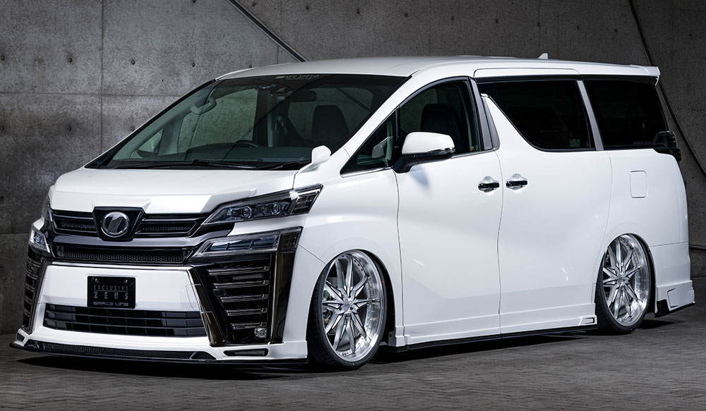 M'z SPEED 4点キット ホワイトパールクリスタルシャイン (070) FRP ヴェルファイア AGH30W AGH35W GGH30W GGH35W H30.1~R5.5 ZG/Z/エグゼクティブラウンジZ MC後 グレースライン 3042|オートクラフト