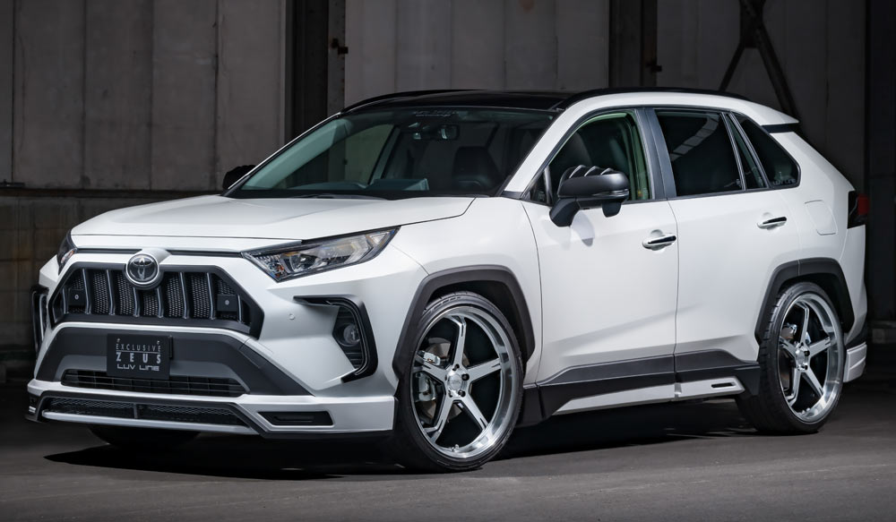 M'z SPEED 4点キット 塗り分け塗装 (089/MB) ABS RAV4 AXAH52 AXAH54 MXAA52 MXAA54 H31.4～ アドベンチャー除く ラヴライン 2411