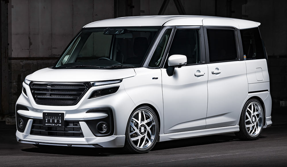 M'z SPEED 2点キット ピュアホワイトパール (ZVR) ABS ソリオバンディット MA37S R2.12～ FF グレースライン 3161