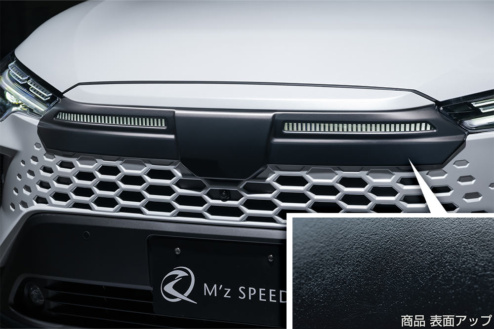M'z SPEED フロントグリル つや消しブラック AES カローラクロス ZVG13 ZVG16 R7.5~ Z/S/G クロスライン 2931|オートクラフト
