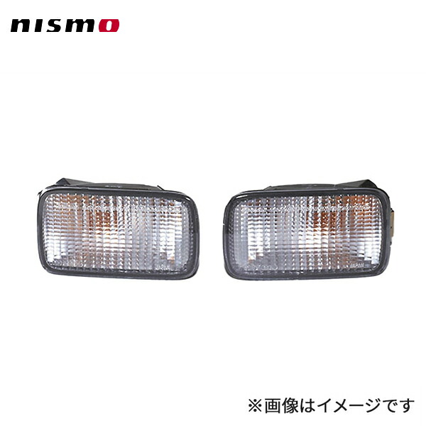 nismo ニスモ フロントウインカー クリアレンズ スカイラインGT-R BNR34 ～'00/8｜オートクラフト