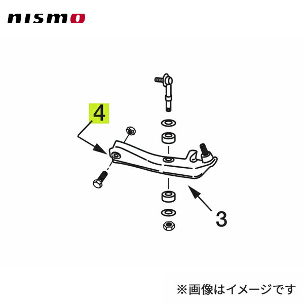 楽天市場】nismo ニスモ 強化ブッシュ フロントサードリンクブッシュ 1
