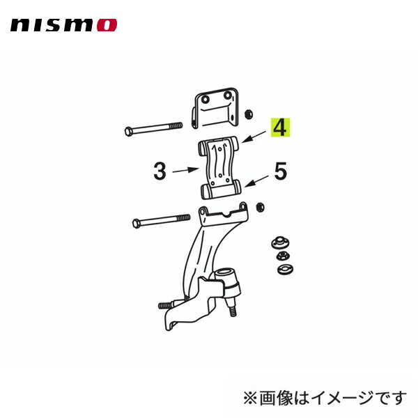 楽天市場】nismo ニスモ 強化ブッシュ フロントサードリンクブッシュ 1