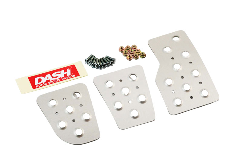 楽天市場】DASH アルミ製 ペダルセット （MT車用） ブラック