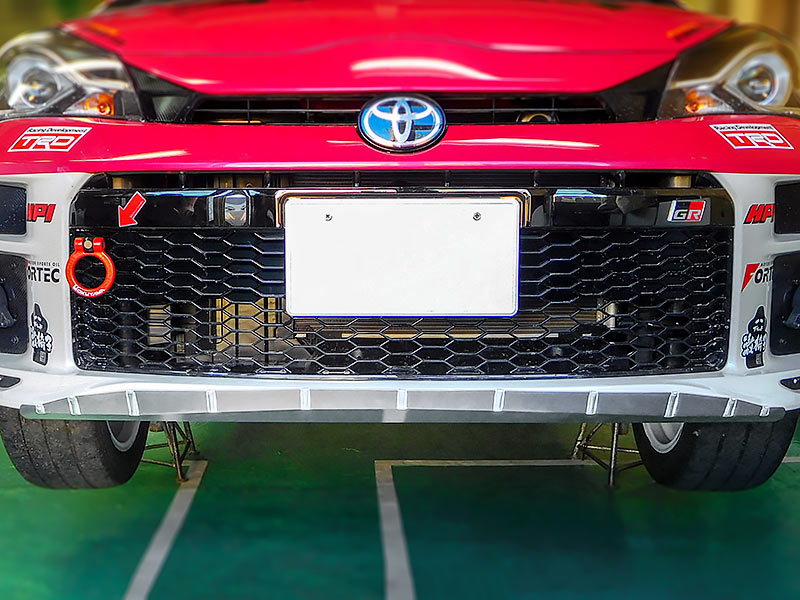 OKUYAMA オクヤマ DASH アンダーガード ワンタッチタイプ 5mmリブ付 ヴィッツ GR SPORT NCP131 MT車用 ※個人宅配送不可、沖縄・離島着払い｜オートクラフト