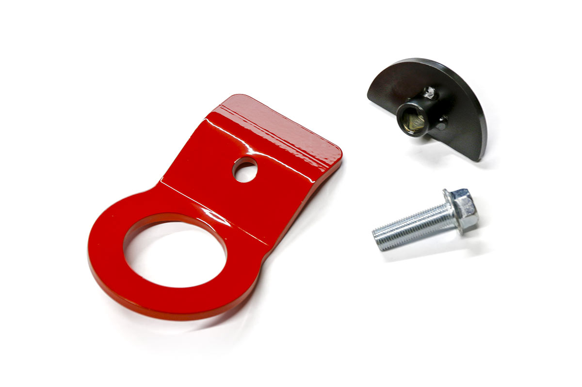 GRロゴ付　トヨタハイラックスGUN125専用フロント牽引フック 送料無料】 牽引フック トヨタ ハイラックス GUN125 前期 後期