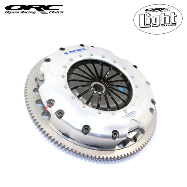 ORC ライトクラッチ 400Light-HP シングル プッシュ式 高圧着 ダンパー無 標準音 SE無 変換付 チェイサー JZX90 H4.10~H8.9 1JZ-GTE 2.5L ※北海道・九州は送料1000円(税別) 沖縄は送料1330円(税別)|オートクラフト