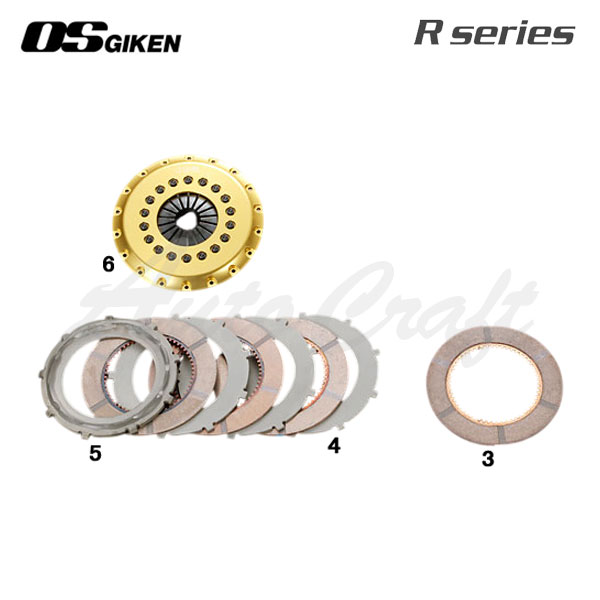 OS技研 オーバーホールキット Bセット Rシリーズ R4C スカイラインGT-R BNR32 H5.1～H6.12 RB26DETT｜オートクラフト