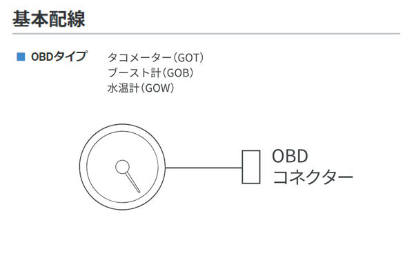 PIVOT ピボット GTゲージ60 OBDタイプ 水温計 クラウン GRS180 GRS181 2003 12〜 4GR-FSE  《週末限定タイムセール》