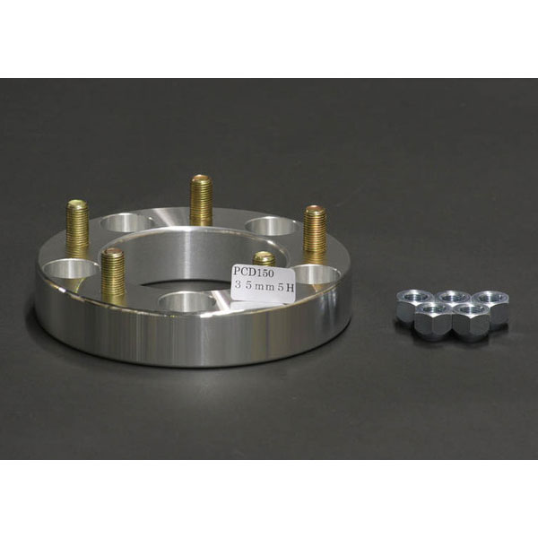 PRO-STAFF プロスタッフ ZEAL ホイールスペーサー for LEXUS LX 35mm 5H PCD150 M14×P1.5 専用ナット付 1枚 レクサス LX