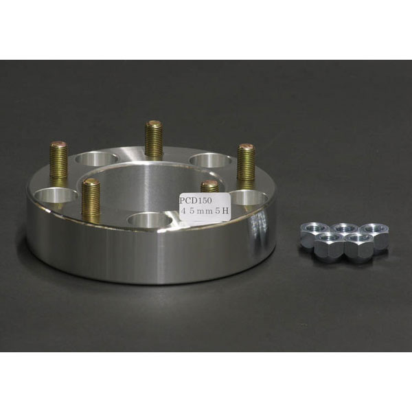 PRO-STAFF プロスタッフ ZEAL ホイールスペーサー for LEXUS LX 45mm 5H PCD150 M14×P1.5 専用ナット付 1枚 レクサス LX