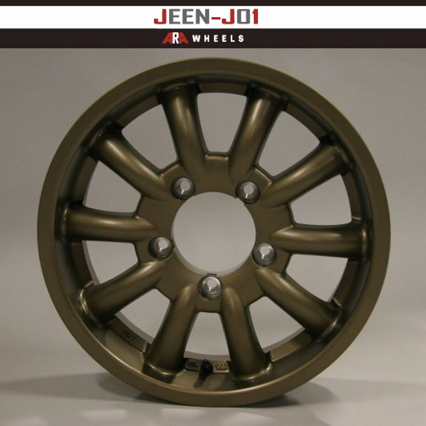 PRO-STAFF プロスタッフ JEEN ブロンズ 16インチ5.5J オフセット+22 ホイール4本セット